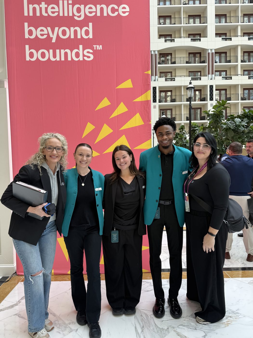 Beth with the Gaylord National Harbor hotel team